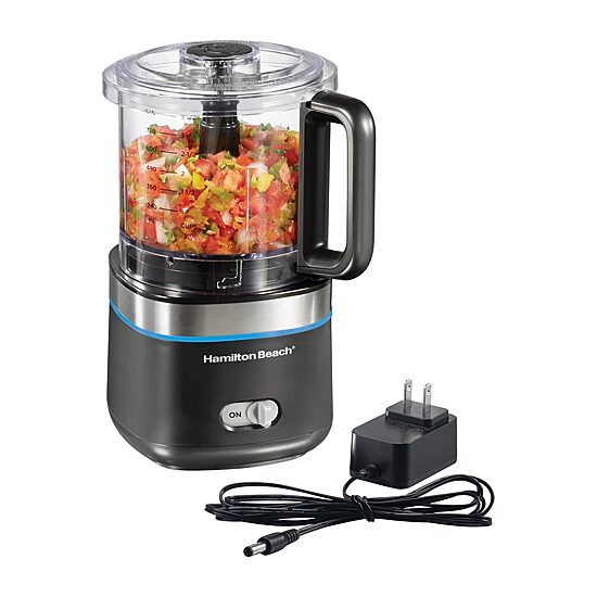 Hamilton Beach Lithium Ion 4 Cups Food Processor