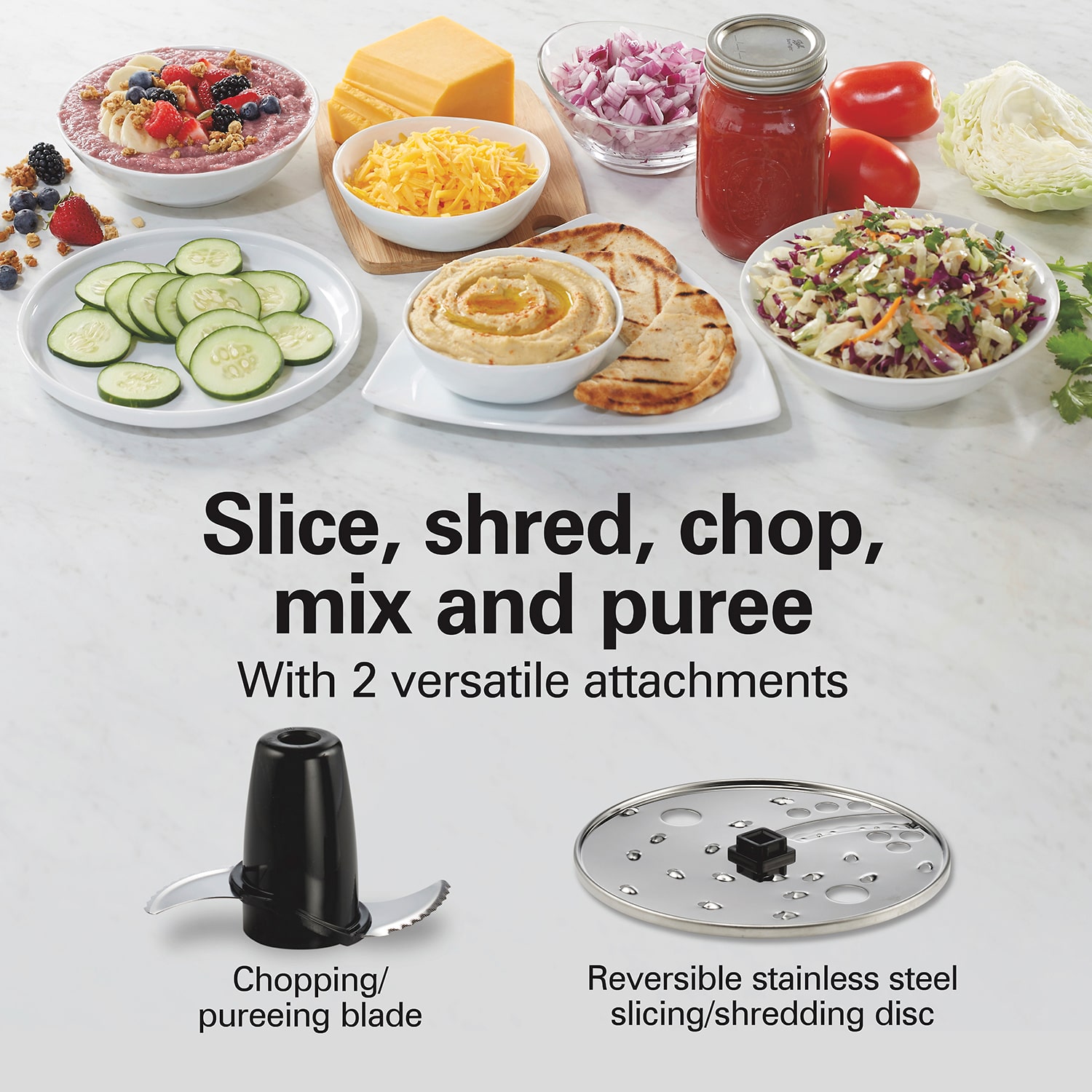 Hamilton Beach 10 Cups Food Processor