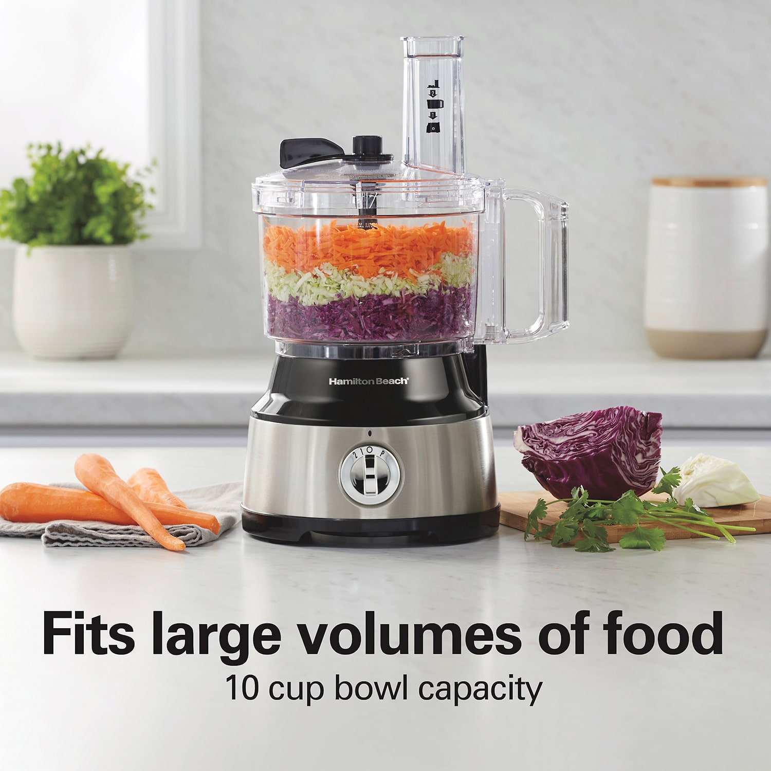 Hamilton Beach 10 Cups Food Processor
