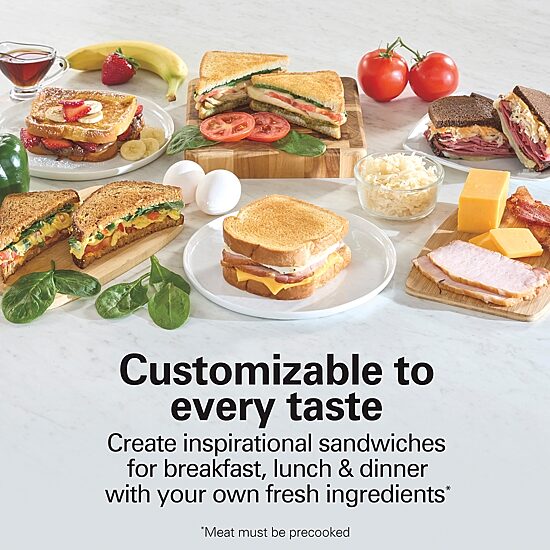 Hamilton Beach Sandwich Stacker Sandwich Maker