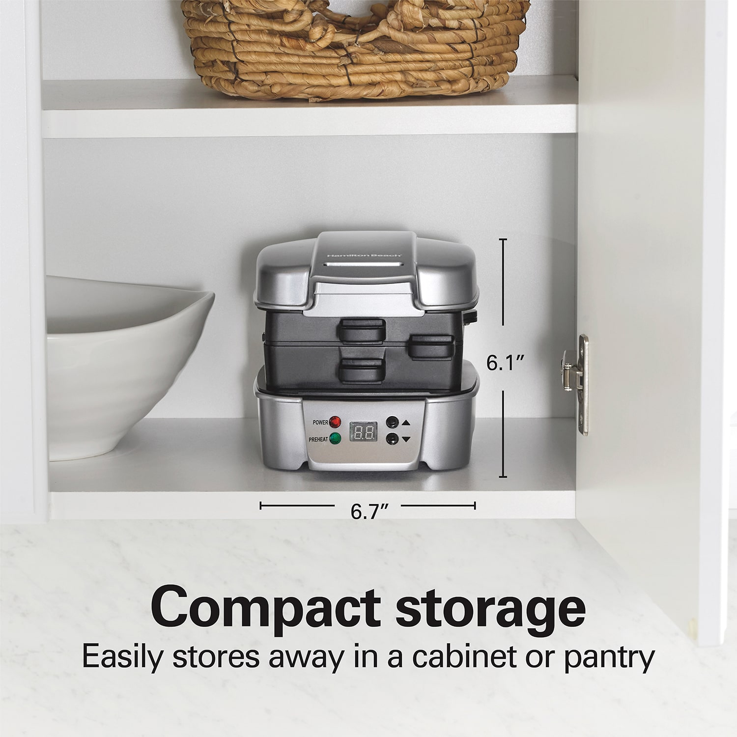 Hamilton Beach Sandwich Stacker Sandwich Maker