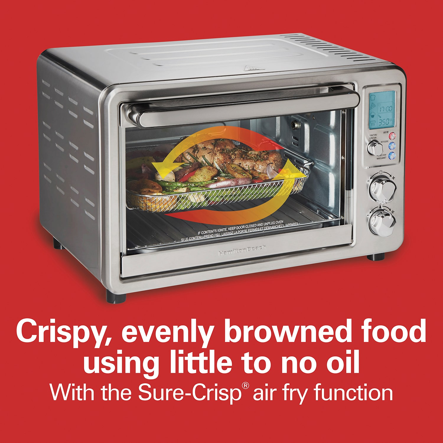 Hamilton Beach Sure Crisp Toaster Oven
