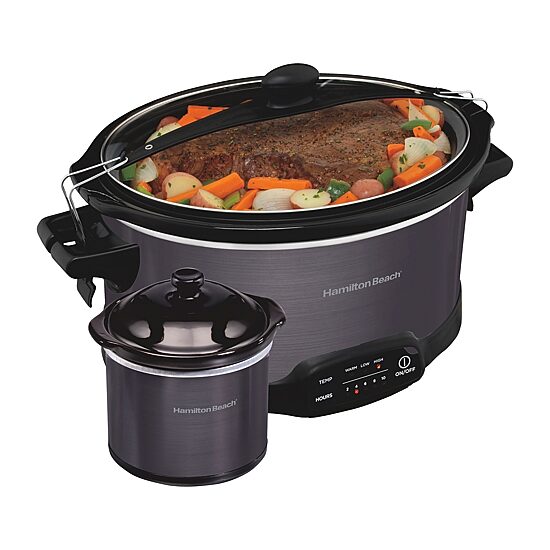 Hamilton Beach Stay Or Go 7 Qt Programmable Slow Cooker