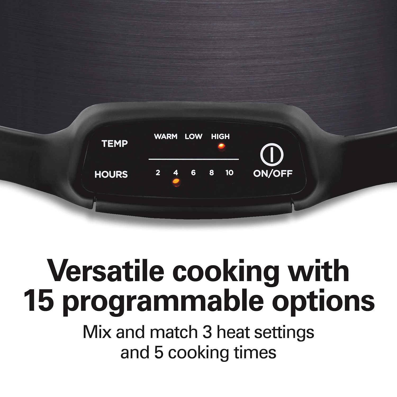 Hamilton Beach Stay Or Go 7 Qt Programmable Slow Cooker