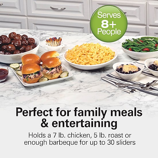 Hamilton Beach Stay Or Go 7 Qt Programmable Slow Cooker