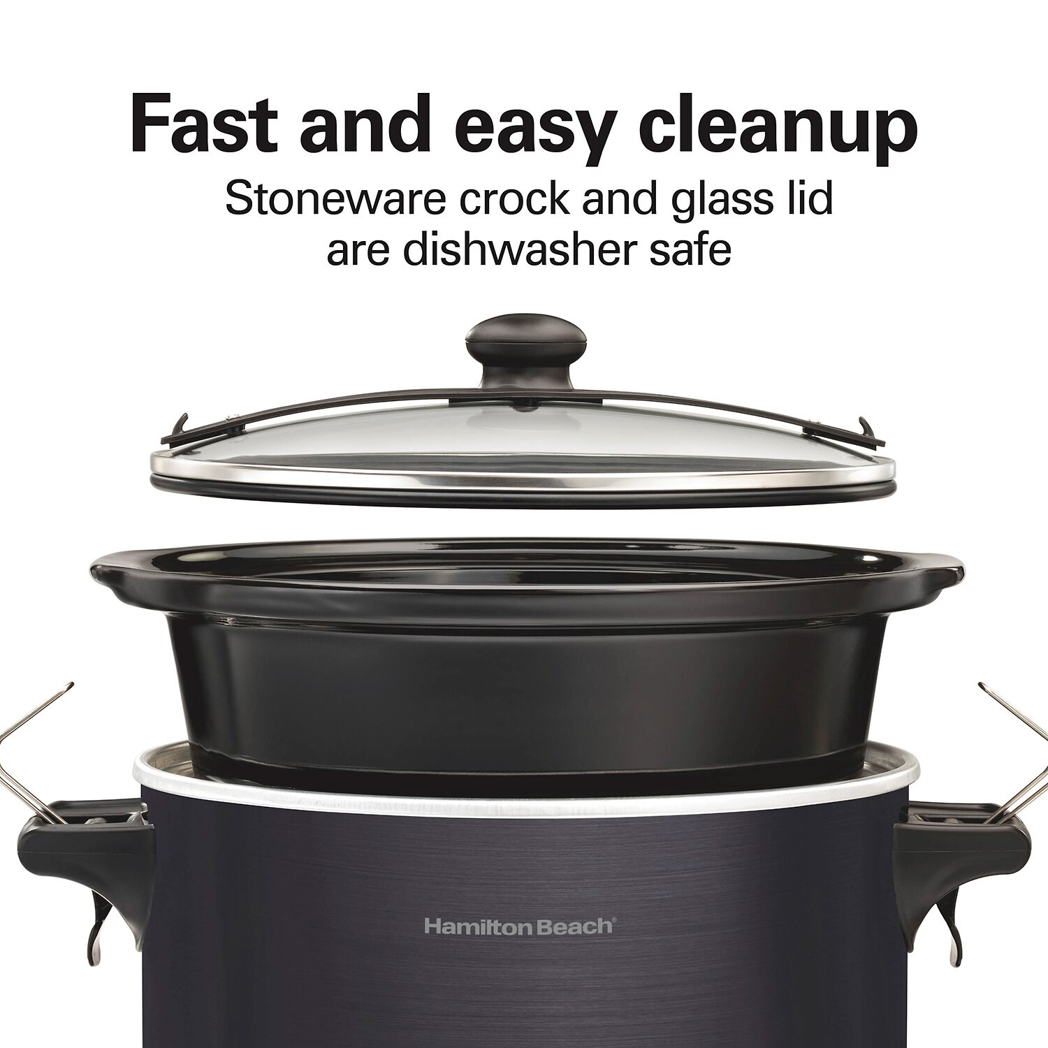 Hamilton Beach Stay Or Go 7 Qt Programmable Slow Cooker
