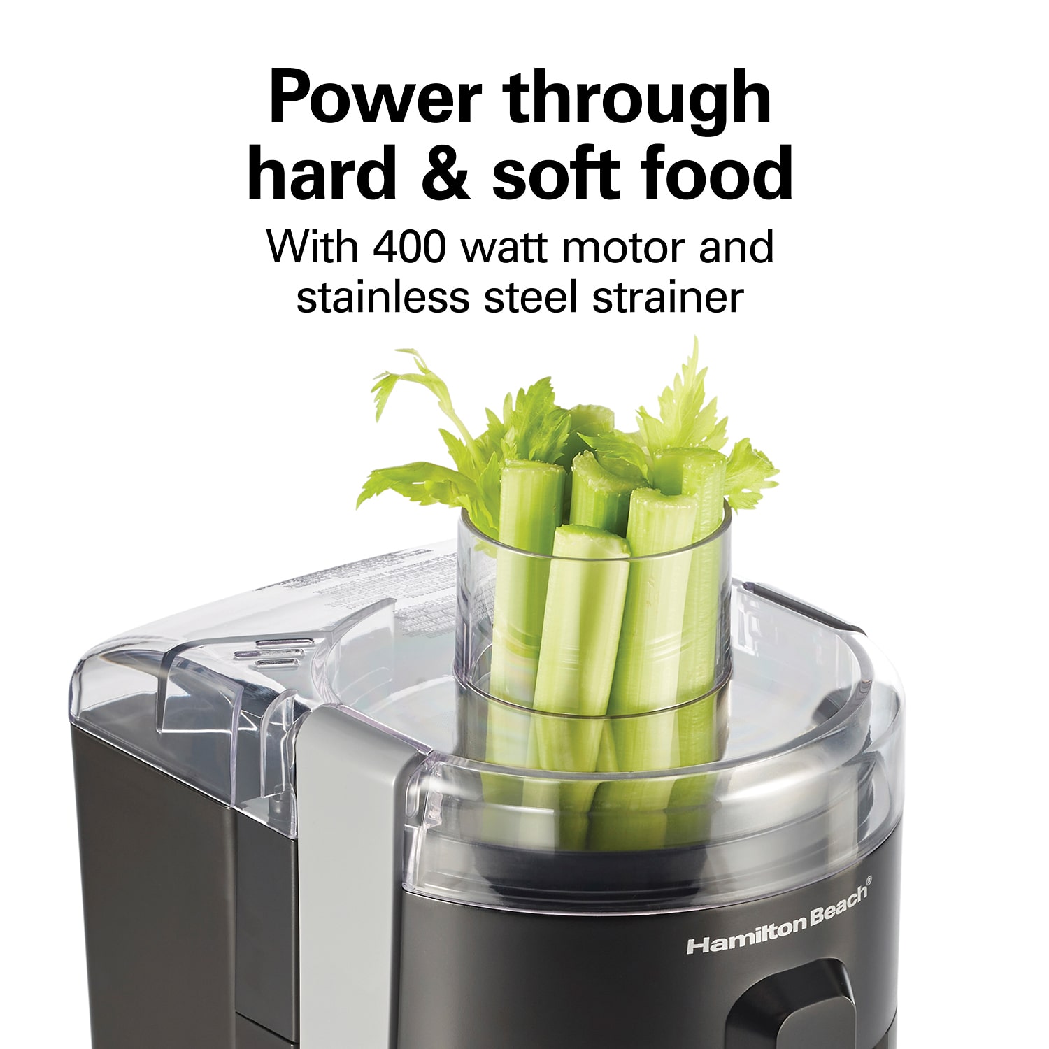 Hamilton Beach Healthsmart Electric Juicer