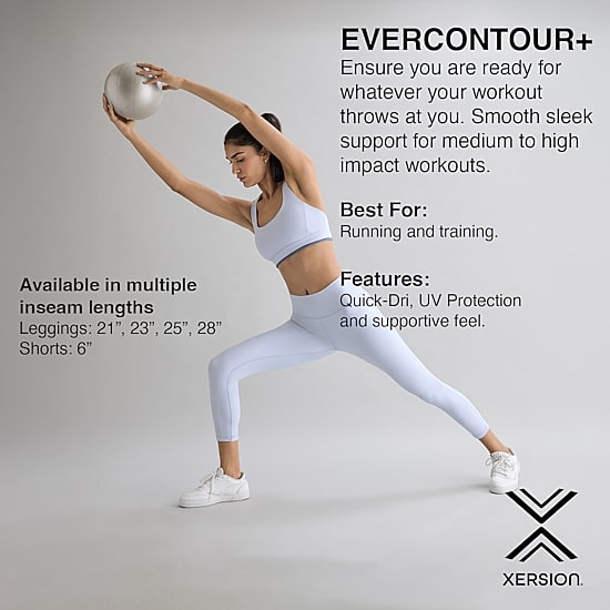 Xersion EverContour+ Womens Medium Support Sports Bra