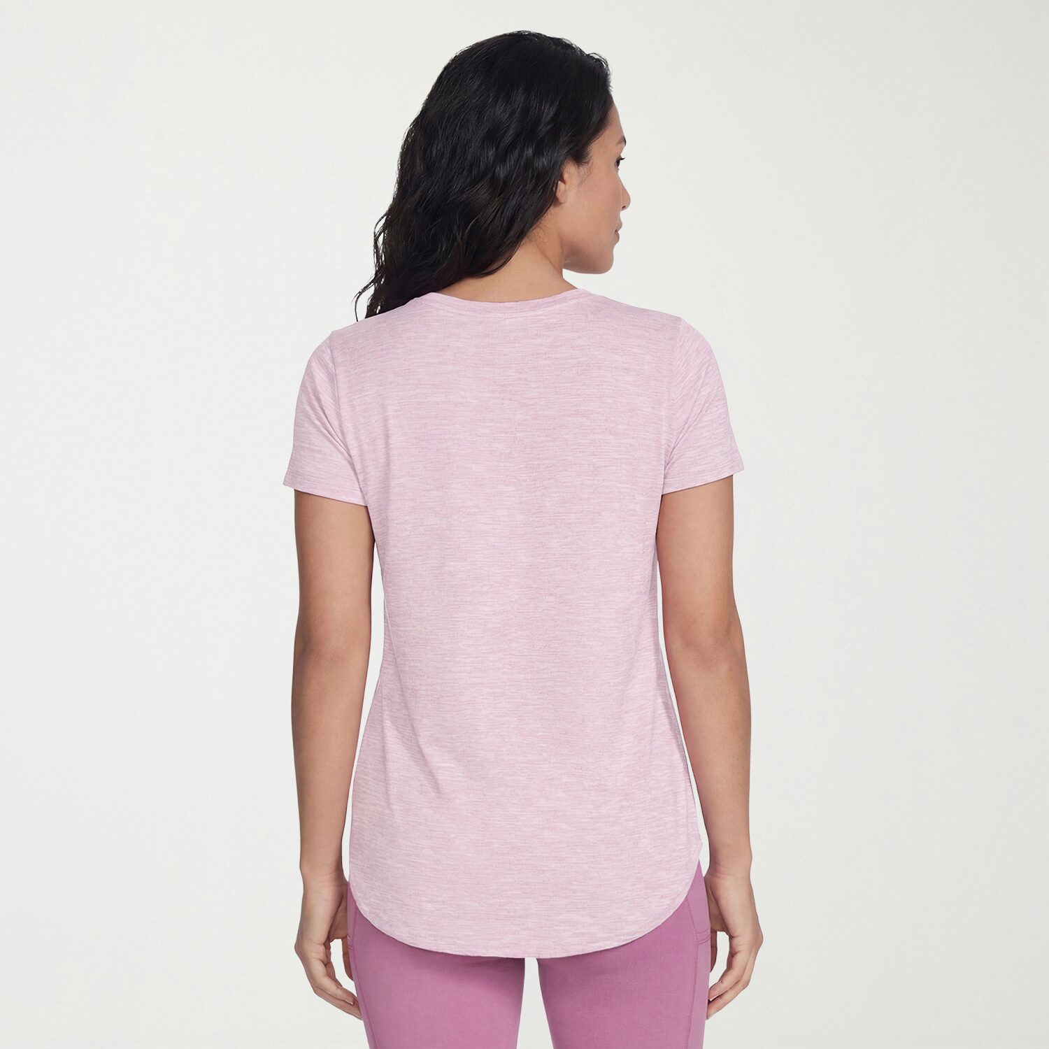 Skechers Womens Round Neck Short Sleeve Quick Dry Active T-Shirt