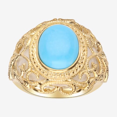 LIMITED QUANTITIES  Genuine Turquoise Scroll Ring