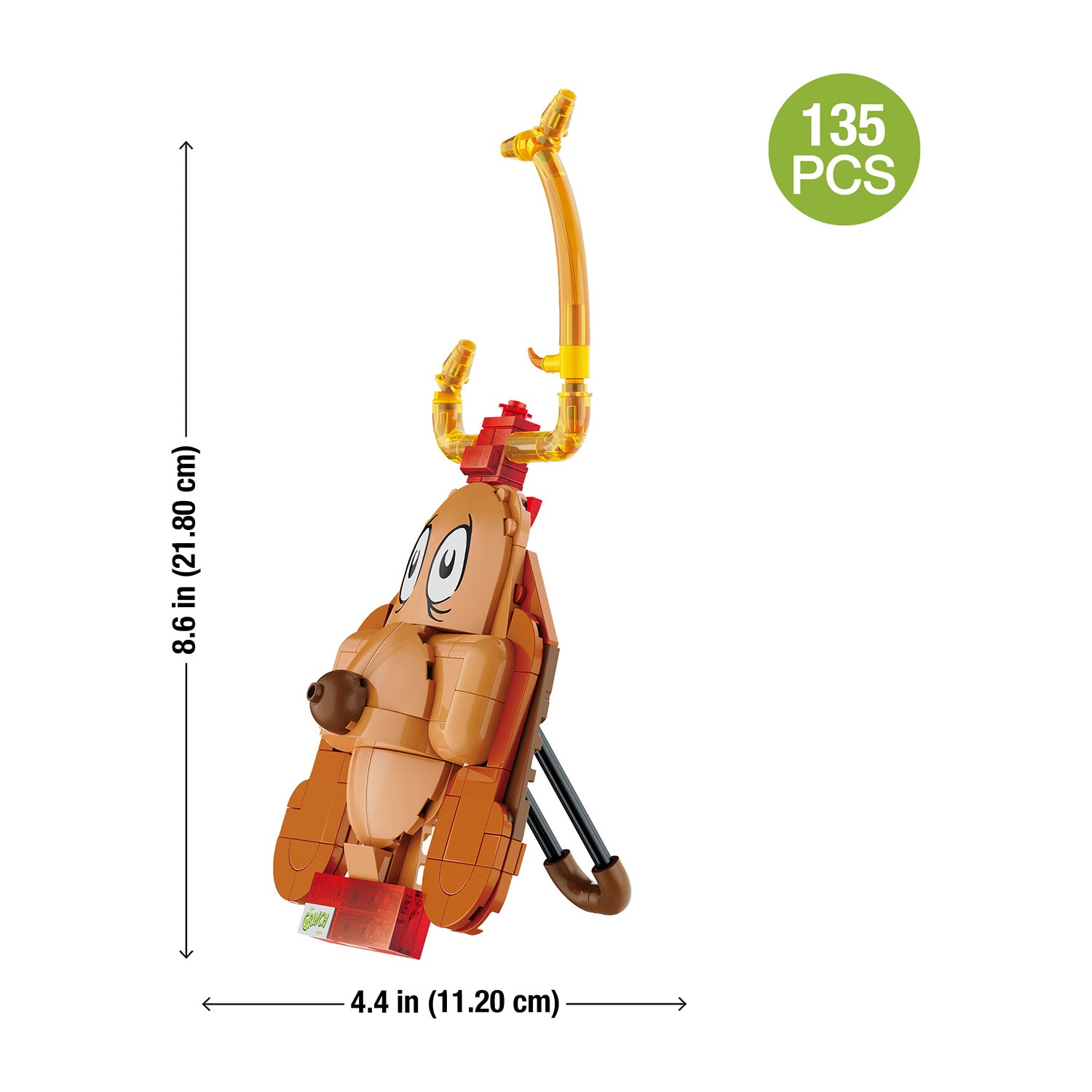 Grinch Max Dog Building Set 135-pc.