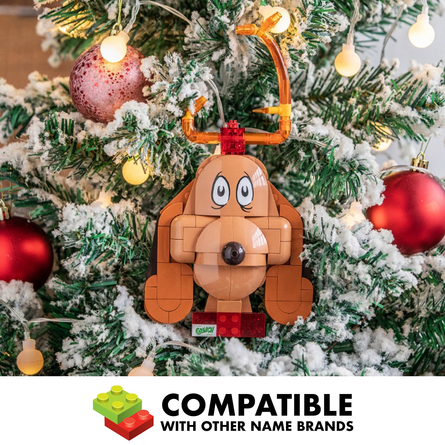 Grinch Max Dog Building Set 135-pc.