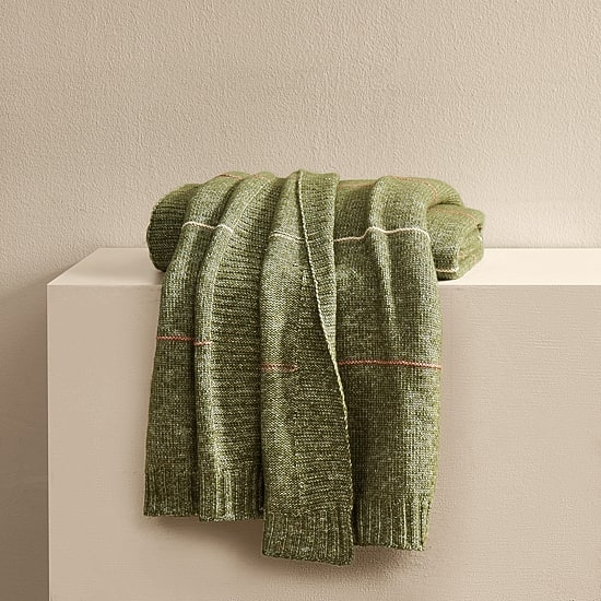 Brooklyn Loom Oxford Stripe Throw