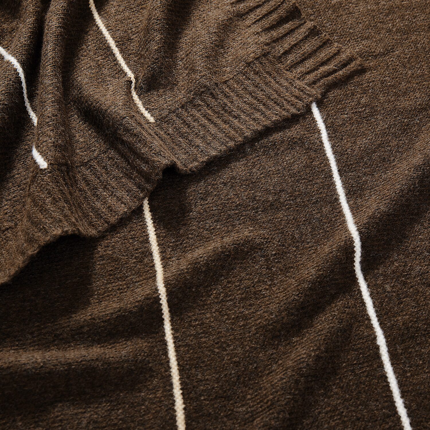 Brooklyn Loom Oxford Stripe Throw