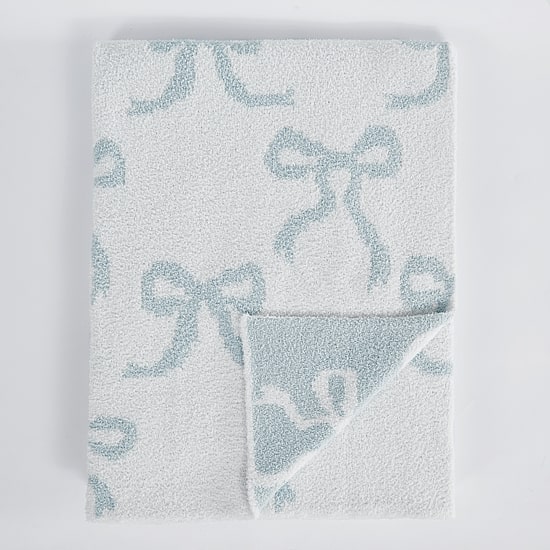 Truly Soft Cozy Bow Reversible Throw