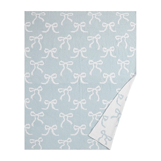 Truly Soft Cozy Bow Reversible Throw