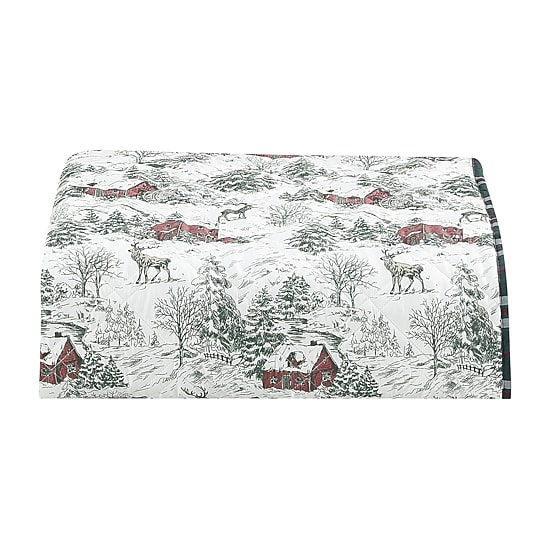 Richmond Park Cottage Toile Holiday 3-pc. Reversible Quilt Set