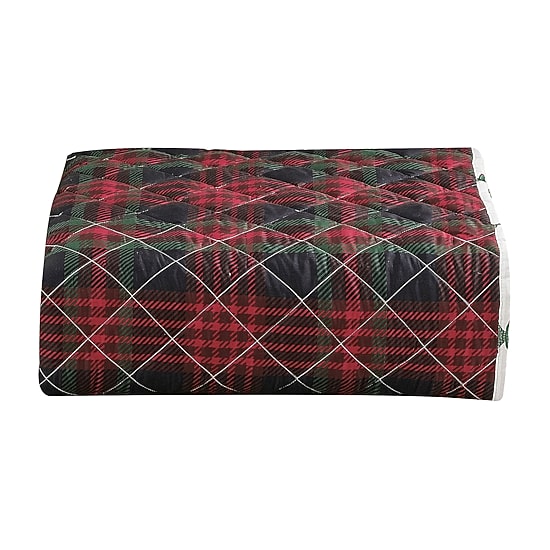 Richmond Park Holiday Tartan 3-pc. Reversible Quilt Set