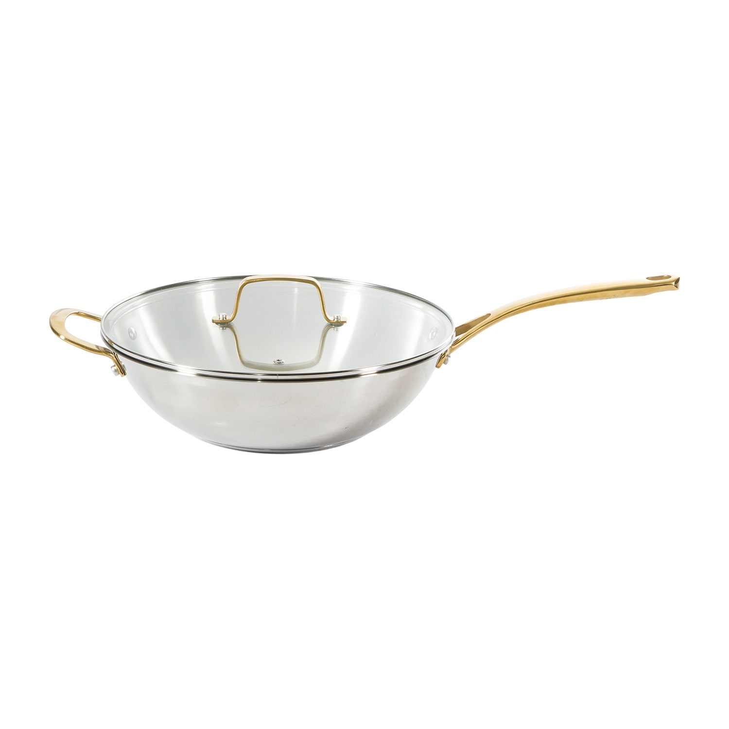Martha Stewart Marlysse Stainless Steel 2-pc. Skillet