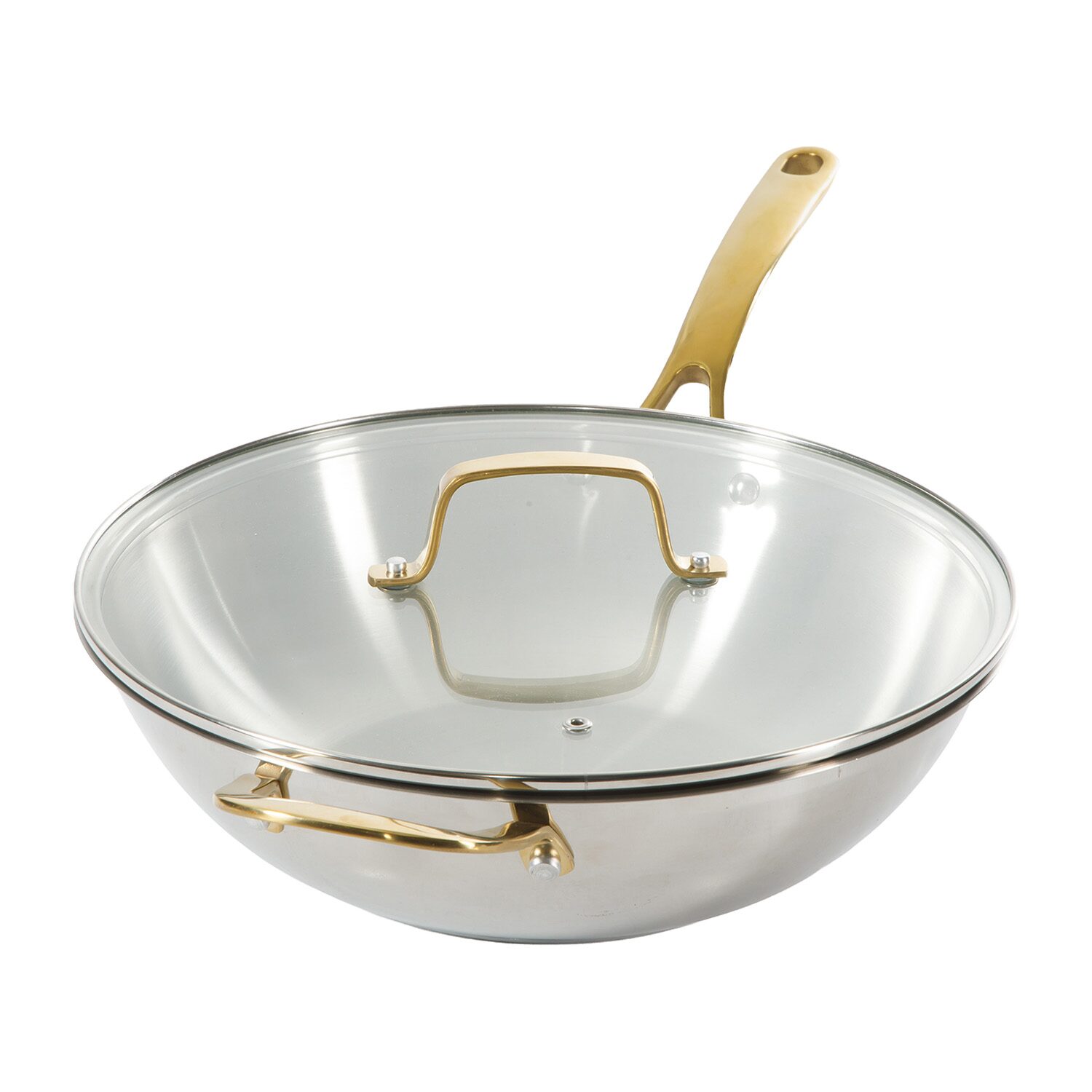 Martha Stewart Marlysse Stainless Steel 2-pc. Skillet
