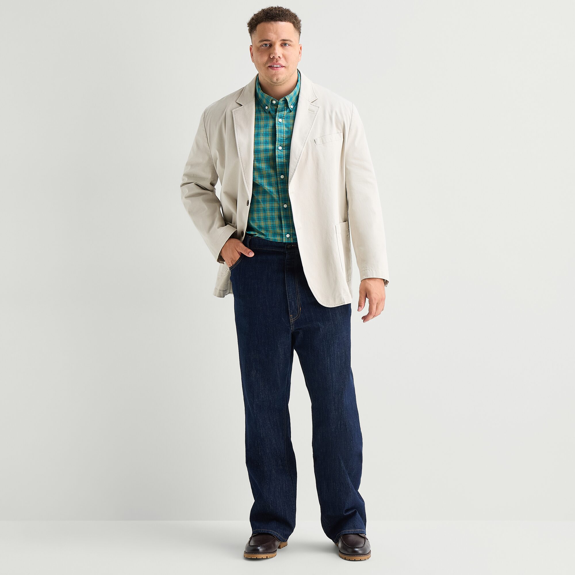 St. John's Bay Mens Classic Fit Big and Tall Blazer