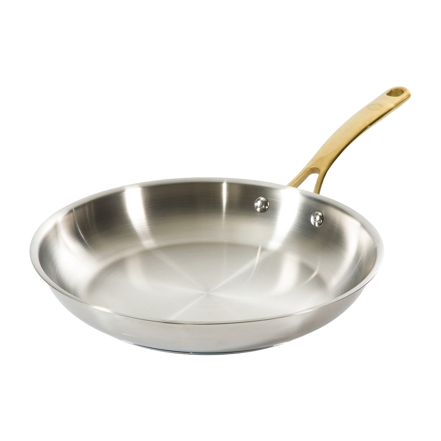 Martha Stewart Marlysse Stainless Steel 12" Frying Pan