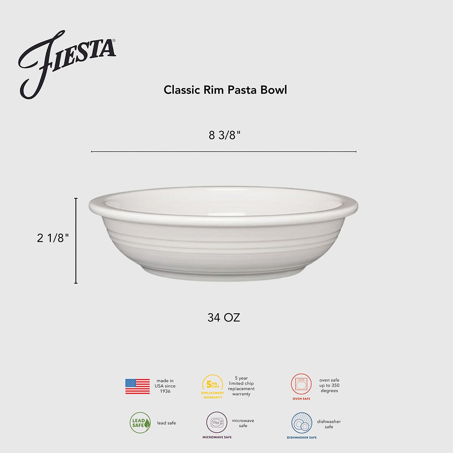Fiesta Bistro Coupe 4-pc. Salad Bowl