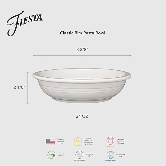 Fiesta Bistro Coupe 4-pc. Salad Bowl