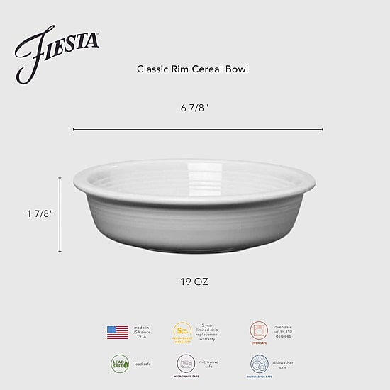 Fiesta Classic Rim 4-pc. Salad Plate