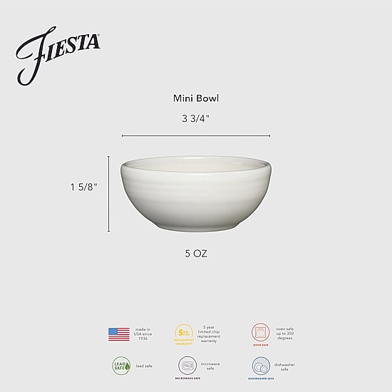 Fiesta Classic Rim 4-pc. Cereal Bowl