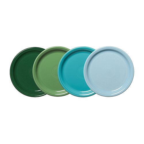 Fiesta Bistro Coupe 4-pc. Luncheon Plate In Multi
