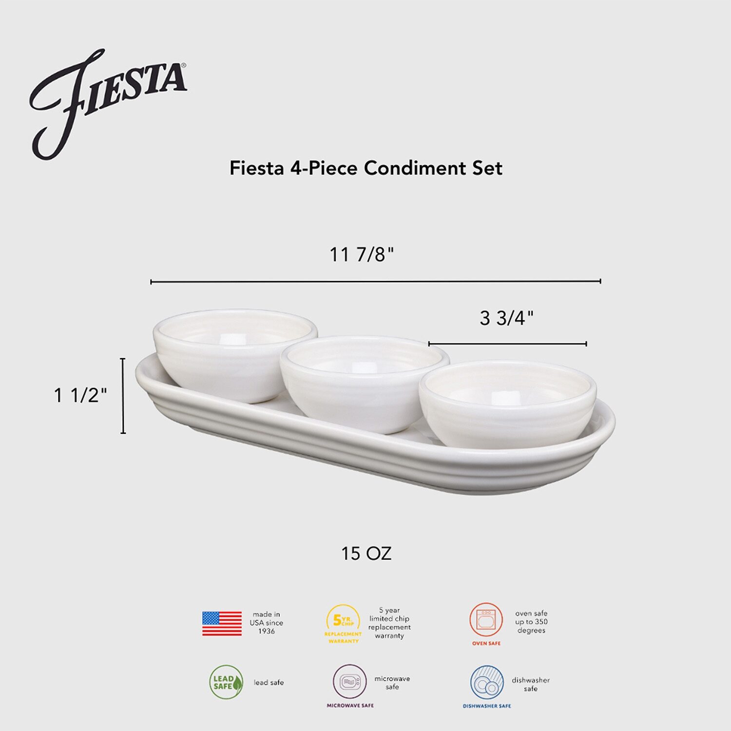 Fiesta Americana Bistro Coupe 12-pc. Dinnerware Set