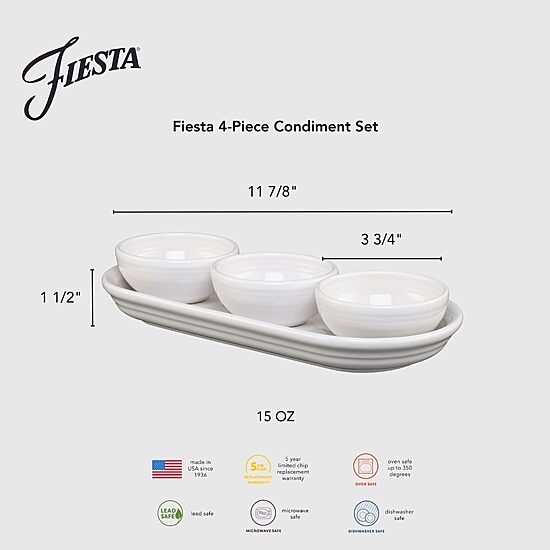 Fiesta Americana Bistro Coupe 12-pc. Dinnerware Set