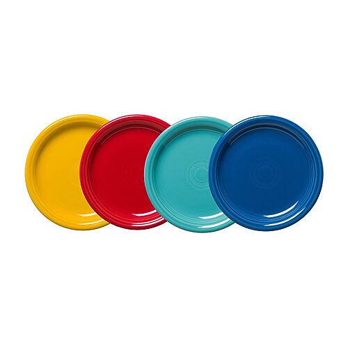 Fiesta Bistro Coupe 4-pc. Salad Plate In Multi