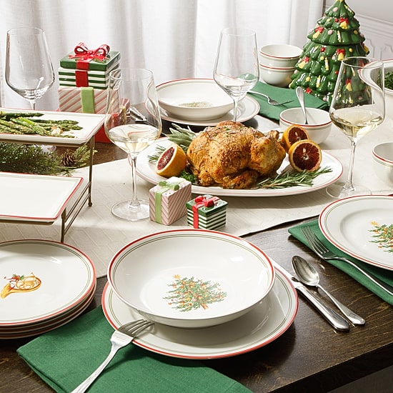 Martha Stewart Manor Rimmed Serving Bowl