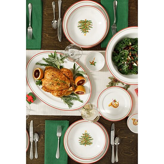 Martha Stewart Manor Rimmed 4-pc. Dessert Plate