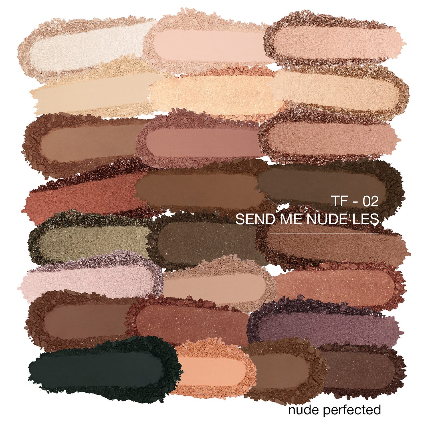 KimChi Chic Beauty Twenty Five Palette - 02 Send Me Nude'Les
