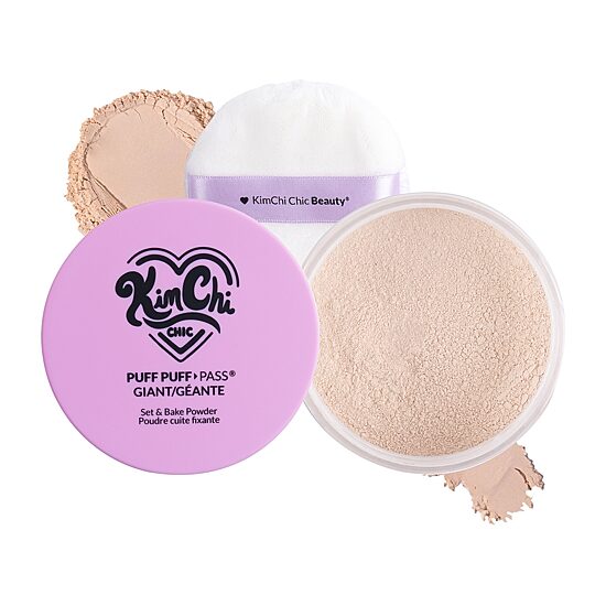 KimChi Chic Beauty Giant Puff Puff Pass Set & Bake Powder