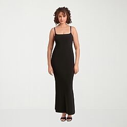 jcpenney black long dress Stylus Easy Tank Womens Plus Crew Neck Sleeveless Maxi Dress, Color: Black