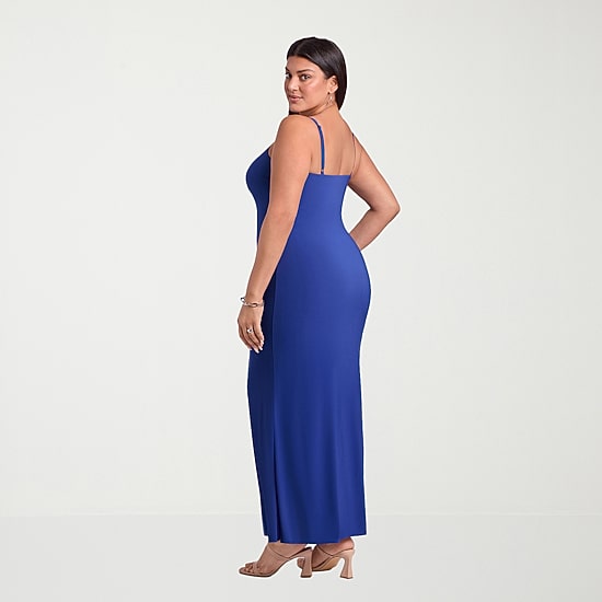 S3 Apparel Shapewear Womens Square Neck Sleeveless Bodycon Dress