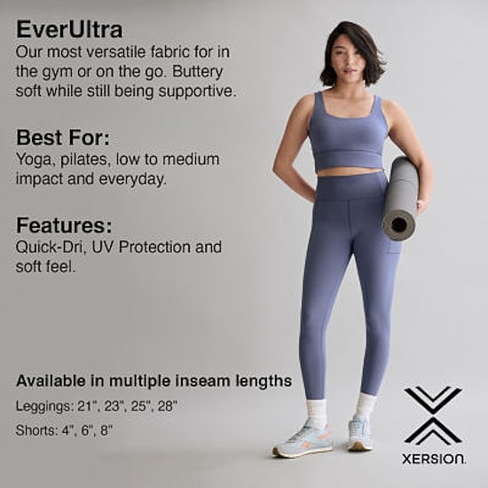 Xersion EverUltra™ Womens High Rise 23" Cropped Legging