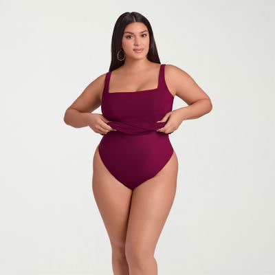 S3 Apparel Shapewear Womens Square Neck Sleeveless Bodycon Dress