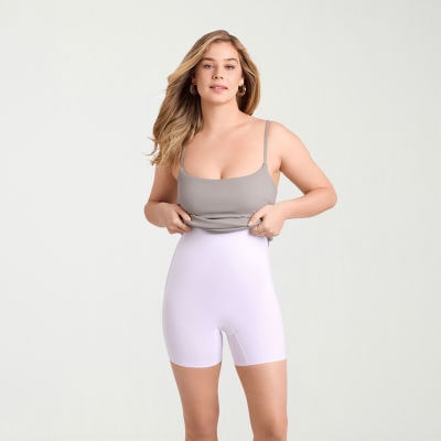 S3 Apparel Shapewear Womens Scoop Neck Sleeveless Bodycon Dress