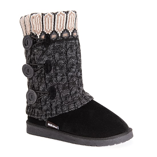 Muk Luks Womens Cheryl Pull-on Booties