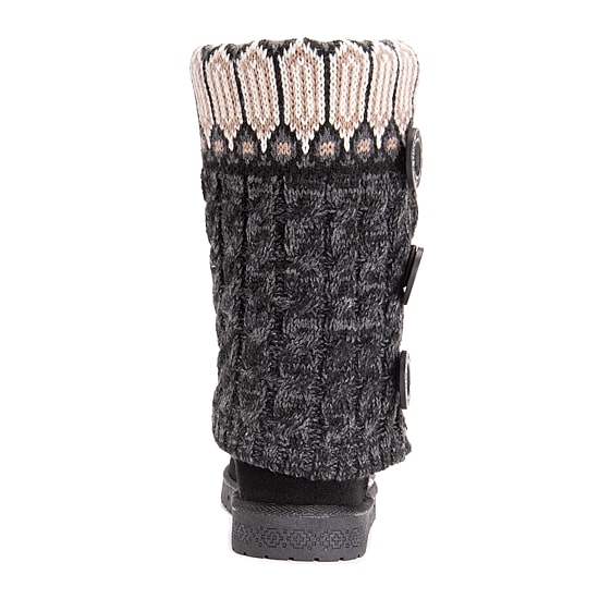 Muk Luks Womens Cheryl Pull-on Booties