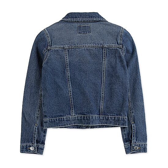 Levi's® Big Kid Girls Denim Lightweight Puffer Jacket
