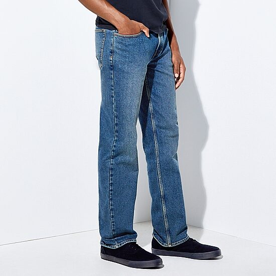 Arizona Mens Flex Loose Straight Fit Jean