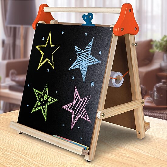 Discovery Kids Tabletop Easel 3-in-1 Art Center
