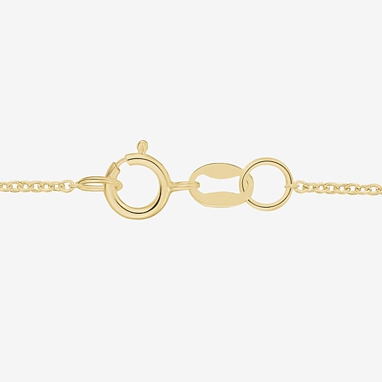 Lab-Created Gemstone 14K Gold Over Silver Marquise Pendant Necklace