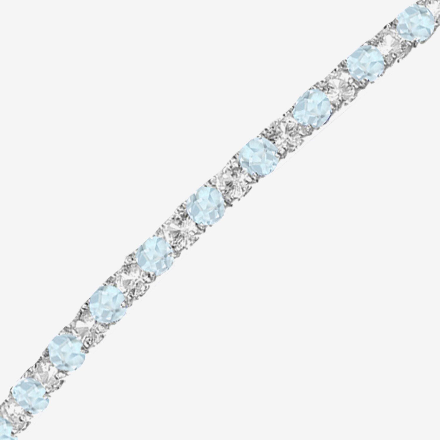 Gemstone Sterling Silver Bolo Bracelet